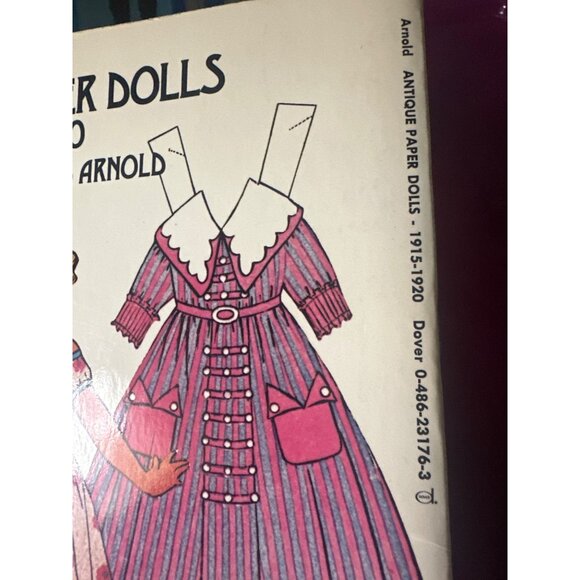 Antique Paper Dolls 1915-1920 Edited By Arnold Arnold 1975 Dover Edition - Picture 5 of 10